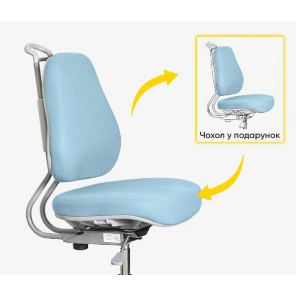 Фото - Крісло дитяче Evo-kids Mio Ergo Lite Blue (Y-507 Lite KBL)